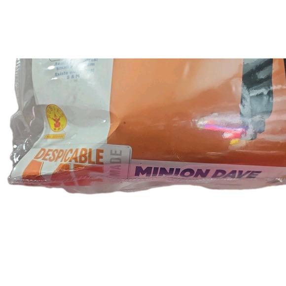 New Rubies Despicable Me2 Minion Dave Child's Med 8-10 Halloween Costume - Picture 5 of 7